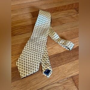 Vintage Rivetz Of Boston Georgia Tech Yellow Jackets Tie 100% Silk